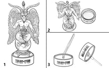 Load image into Gallery viewer, BAPHOMET INCENSE HOLDER