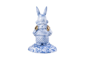 God of Rabbit porcelain incense chamber