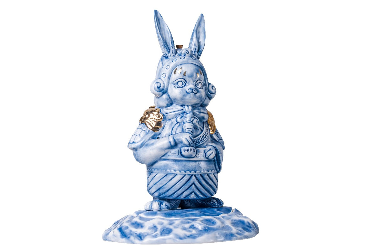 God of Rabbit porcelain incense chamber – yeenjoy