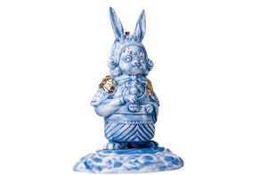 God of Rabbit porcelain incense chamber